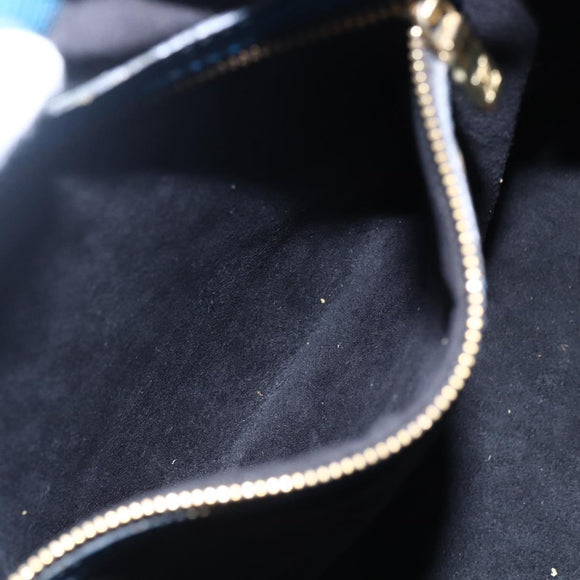 LOUIS VUITTON Epi Petit Noe Shoulder Bag Blue M44105 LV Auth 145448