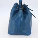 LOUIS VUITTON Epi Petit Noe Shoulder Bag Blue M44105 LV Auth 145448-3