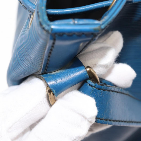 LOUIS VUITTON Epi Noe Shoulder Bag Toledo Blue M44005 LV Auth 145450