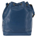 LOUIS VUITTON Epi Noe Shoulder Bag Toledo Blue M44005 LV Auth 145450-2