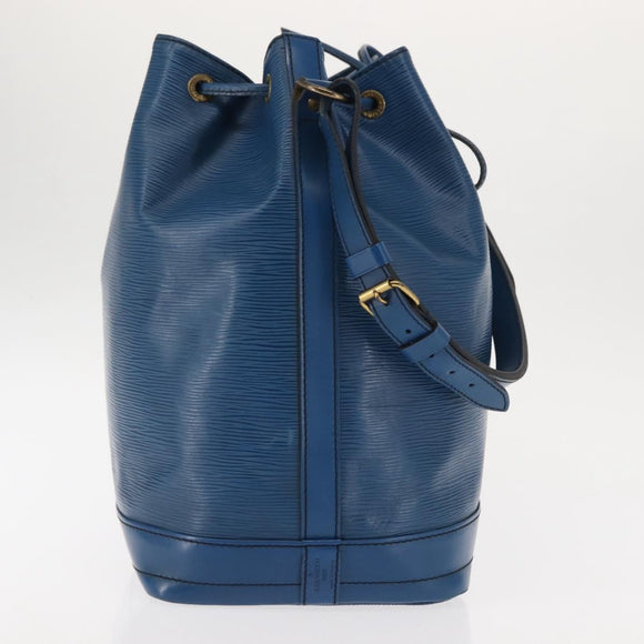 LOUIS VUITTON Epi Noe Shoulder Bag Toledo Blue M44005 LV Auth 145450