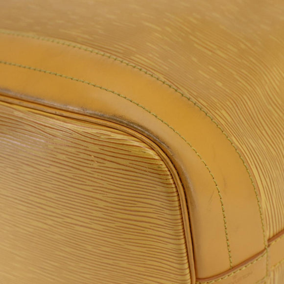 LOUIS VUITTON Epi Noe Shoulder Bag Tassili Yellow M44009 LV Auth 145452