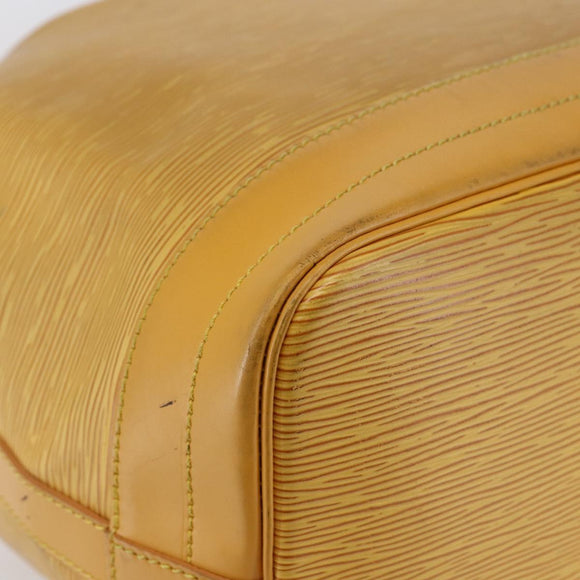 LOUIS VUITTON Epi Noe Shoulder Bag Tassili Yellow M44009 LV Auth 145452