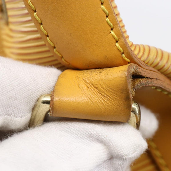 LOUIS VUITTON Epi Noe Shoulder Bag Tassili Yellow M44009 LV Auth 145452