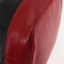 LOUIS VUITTON Epi Noe Shoulder Bag Bicolor Black Red M44017 LV Auth 145455-15