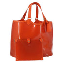 LOUIS VUITTON Epi Plage Lagoon Bay Hand Bag Orange M92264 LV Auth 145456-1