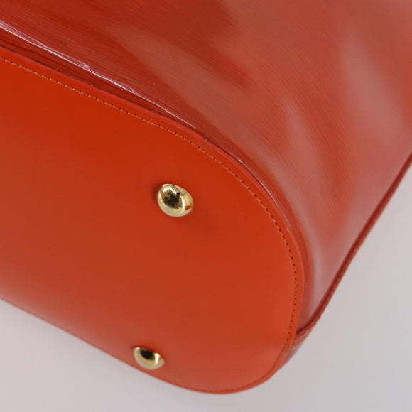LOUIS VUITTON Epi Plage Lagoon Bay Hand Bag Orange M92264 LV Auth 145456