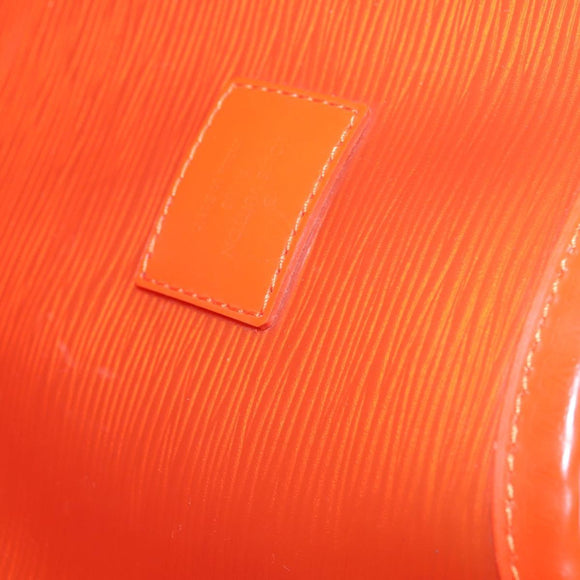 LOUIS VUITTON Epi Plage Lagoon Bay Hand Bag Orange M92264 LV Auth 145456