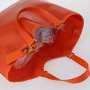 LOUIS VUITTON Epi Plage Lagoon Bay Hand Bag Orange M92264 LV Auth 145456-6