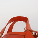 LOUIS VUITTON Epi Plage Lagoon Bay Hand Bag Orange M92264 LV Auth 145456-14