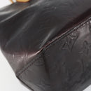 LOUIS VUITTON Monogram Vernis Reade PM Hand Bag Amarante M91993 LV Auth 145457-14