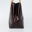 LOUIS VUITTON Monogram Vernis Reade PM Hand Bag Amarante M91993 LV Auth 145457-3