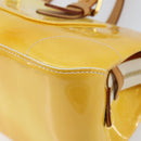 LOUIS VUITTON Monogram Vernis Rosewood Avenue Hand Bag Perle M93508 Auth 145460-8