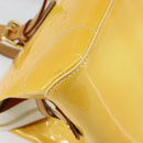 LOUIS VUITTON Monogram Vernis Rosewood Avenue Hand Bag Perle M93508 Auth 145460-17