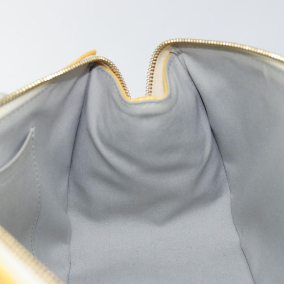 LOUIS VUITTON Monogram Vernis Rosewood Avenue Hand Bag Perle M93508 Auth 145460