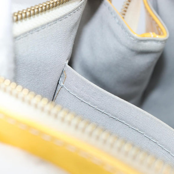 LOUIS VUITTON Monogram Vernis Rosewood Avenue Hand Bag Perle M93508 Auth 145460