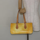 LOUIS VUITTON Monogram Vernis Rosewood Avenue Hand Bag Perle M93508 Auth 145460-24