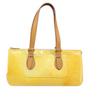 LOUIS VUITTON Monogram Vernis Rosewood Avenue Hand Bag Perle M93508 Auth 145460-13