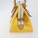 LOUIS VUITTON Monogram Vernis Rosewood Avenue Hand Bag Perle M93508 Auth 145460-3