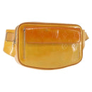 LOUIS VUITTON Monogram Vernis Fulton Waist bag Gris M91041 LV Auth 145461-1