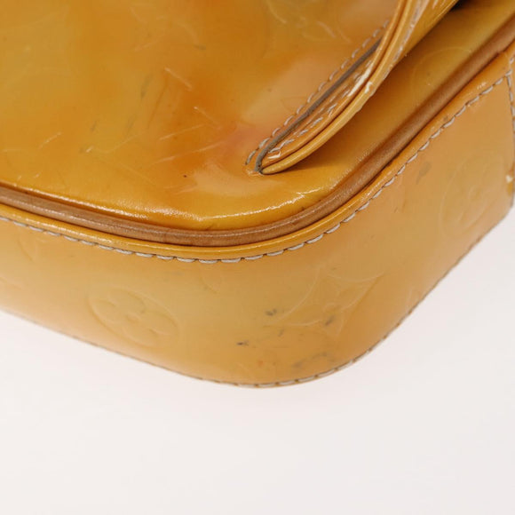 LOUIS VUITTON Monogram Vernis Fulton Waist bag Gris M91041 LV Auth 145461