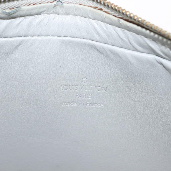 LOUIS VUITTON Monogram Vernis Fulton Waist bag Gris M91041 LV Auth 145461