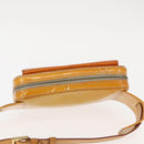 LOUIS VUITTON Monogram Vernis Fulton Waist bag Gris M91041 LV Auth 145461-7