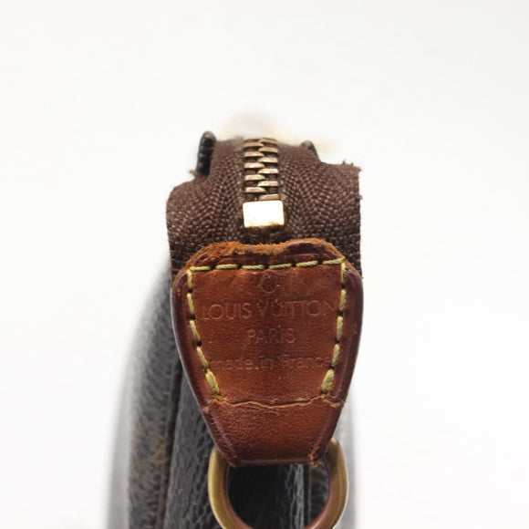 LOUIS VUITTON Monogram Pochette Accessoires Pouch M51980 LV Auth 145463