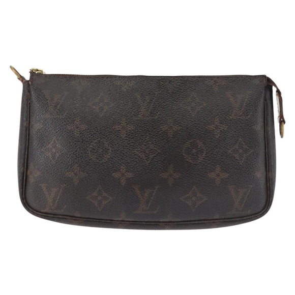 LOUIS VUITTON Monogram Pochette Accessoires Pouch M51980 LV Auth 145463