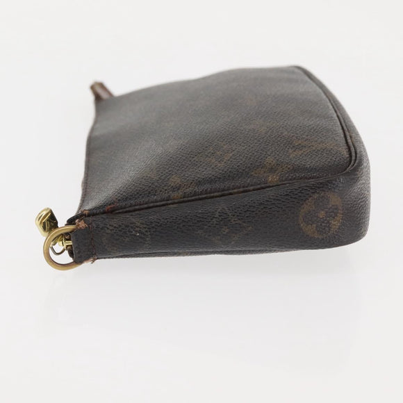 LOUIS VUITTON Monogram Pochette Accessoires Pouch M51980 LV Auth 145463