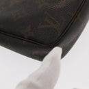 LOUIS VUITTON Monogram Pochette Accessoires Pouch M51980 LV Auth 145463-7