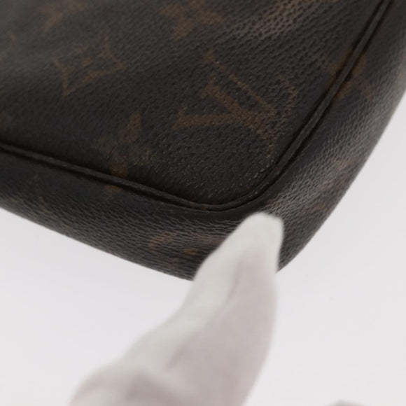 LOUIS VUITTON Monogram Pochette Accessoires Pouch M51980 LV Auth 145463