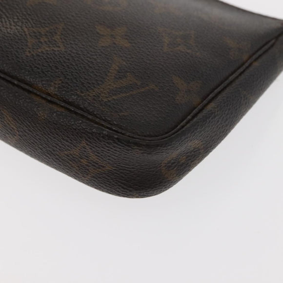 LOUIS VUITTON Monogram Pochette Accessoires Pouch M51980 LV Auth 145463