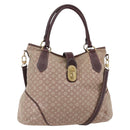 LOUIS VUITTON Monogram Idylle Elegy Hand Bag 2way Red Sepia M56698 Auth 145464-1