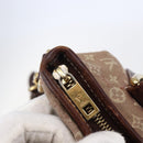 LOUIS VUITTON Monogram Idylle Elegy Hand Bag 2way Red Sepia M56698 Auth 145464-21