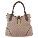 LOUIS VUITTON Monogram Idylle Elegy Hand Bag 2way Red Sepia M56698 Auth 145464-13