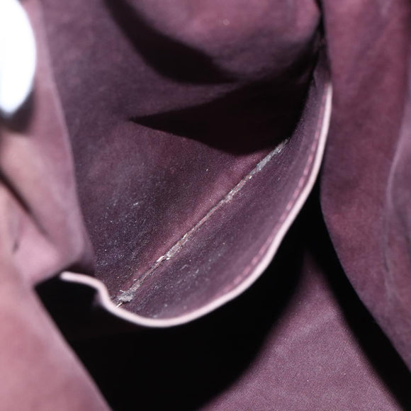 LOUIS VUITTON Monogram Idylle Elegy Hand Bag 2way Red Sepia M56698 Auth 145464