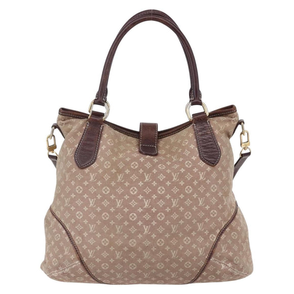 LOUIS VUITTON Monogram Idylle Elegy Hand Bag 2way Red Sepia M56698 Auth 145464