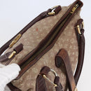 LOUIS VUITTON Monogram Idylle Elegy Hand Bag 2way Red Sepia M56698 Auth 145464-6