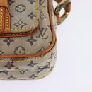 LOUIS VUITTON Monogram Mini Juliet PM Shoulder Bag Blue M92005 LV Auth 145465-16