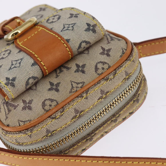 LOUIS VUITTON Monogram Mini Juliet PM Shoulder Bag Blue M92005 LV Auth 145465