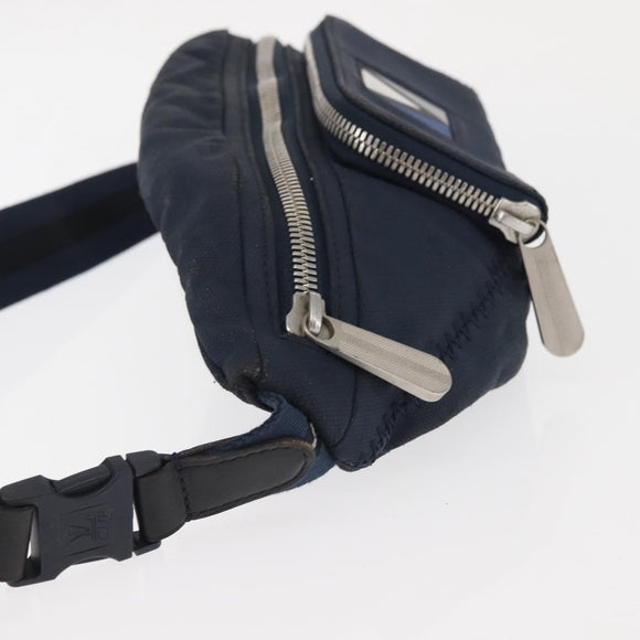 LOUIS VUITTON LV Cup Mizenu Waist Bag Navy M80706 LV Auth 145466