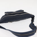 LOUIS VUITTON LV Cup Mizenu Waist Bag Navy M80706 LV Auth 145466-6