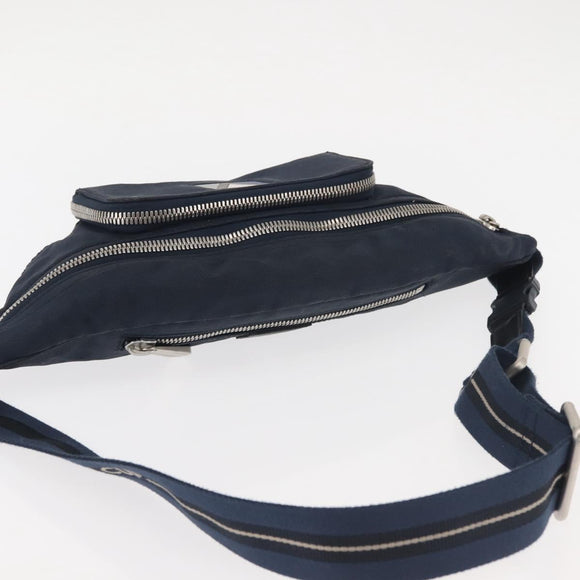 LOUIS VUITTON LV Cup Mizenu Waist Bag Navy M80706 LV Auth 145466