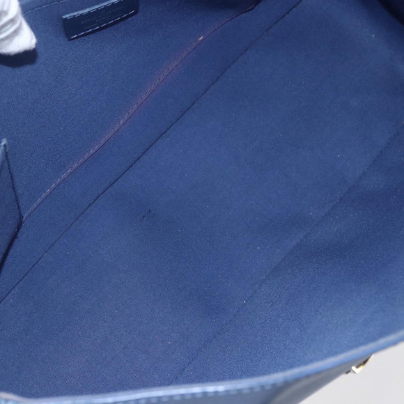 LOUIS VUITTON Epi Segur MM Hand Bag Myrtille M5886G LV Auth 145467