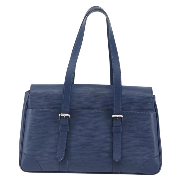 LOUIS VUITTON Epi Segur MM Hand Bag Myrtille M5886G LV Auth 145467