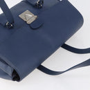 LOUIS VUITTON Epi Segur MM Hand Bag Myrtille M5886G LV Auth 145467-6