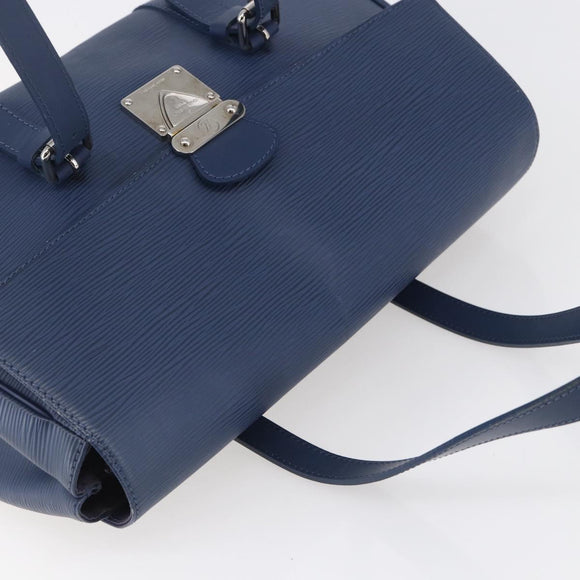 LOUIS VUITTON Epi Segur MM Hand Bag Myrtille M5886G LV Auth 145467