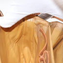 CELINE Macadam Canvas Horse Carriage Shoulder Bag PVC Brown Gold Auth 145468-21