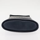 CELINE Macadam Canvas Hand Bag Blue Gold Auth 145470-5